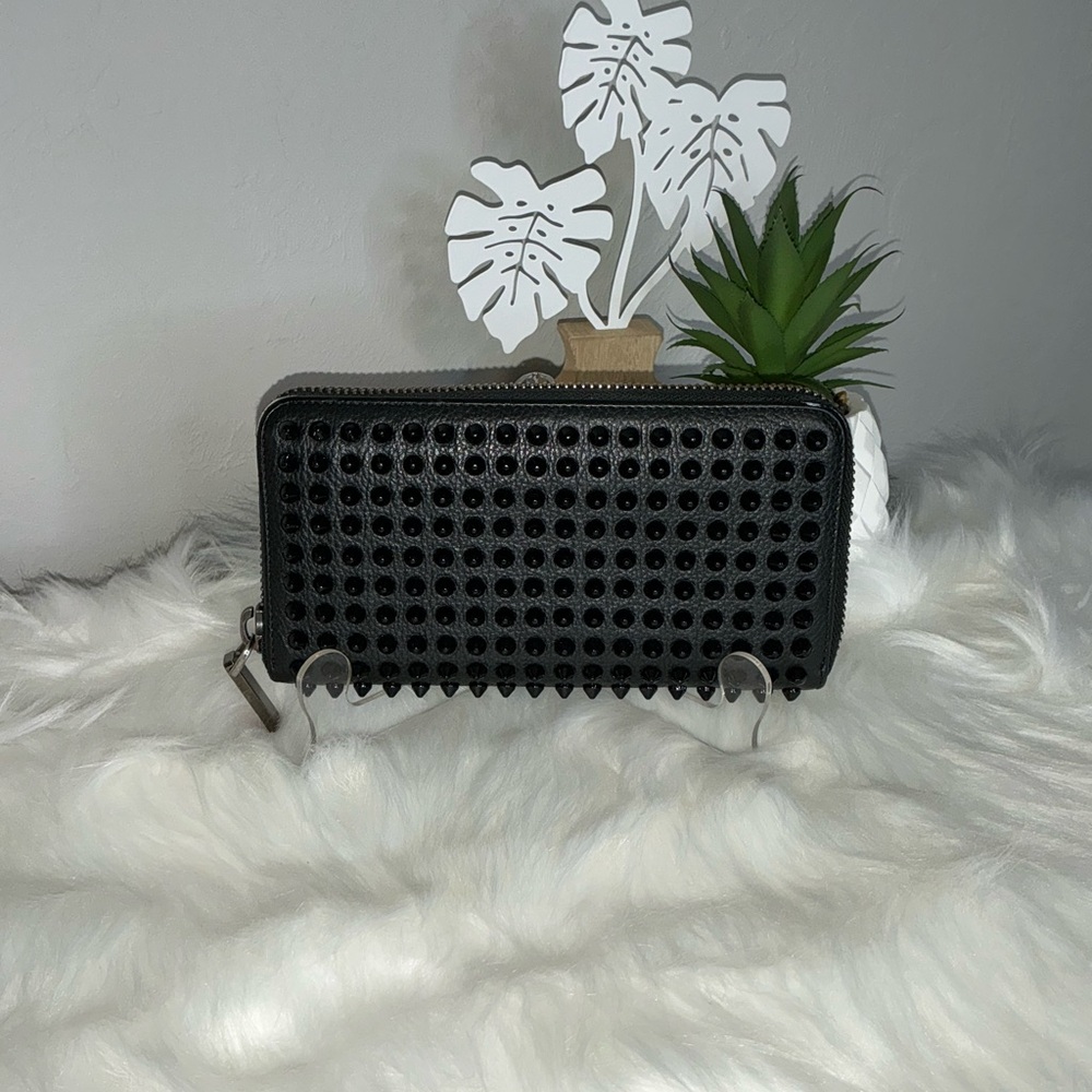 Christian Louboutin Spiked Long Wallet - Picture 2 of 5